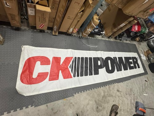 Power vintage mesh banner - ck,