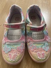 Lelli Kelly Girls' Beaded Canvas Shoes Size UK 11, EUR 29
