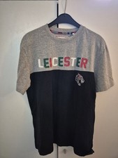 Leicester Tigers Canterbury Uglies Mens Medium Tee MINT- Rare One Of A Kind 
