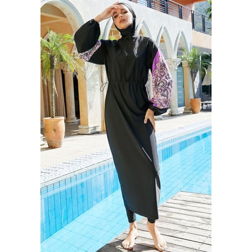 3pcs women swimwear modest - 3pcs,