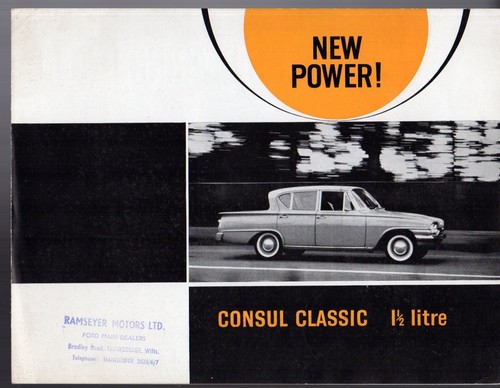Ford consul classic 116e 1500 - ford,