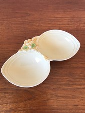 Vintage Royal Winton Grimwades "Briar" Yellow Small Serving Butter/Pin Dish 