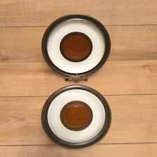 Denby Potters Wheel Dinner Plates x 2