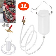 Universal MOTORCYCLE 1 LITRE AUXILIARY FUEL TANK & CARB BALANCING TOOL TANK UK