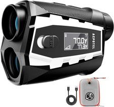 Golf Rangefinder with Slope 1000 Yards Laser Range Finder External Side Display