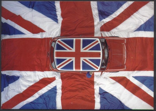 Promo postcard for bmw mini - postcard,