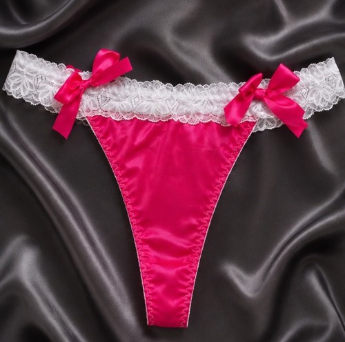 Women hot pink - pink, satin
