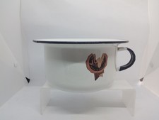 Vintage Blue and White Enamel