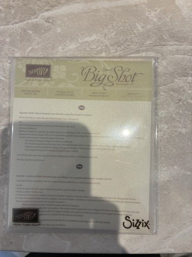 Stampin sizzix big shot - stampin,