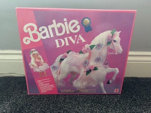 Vintage barbie diva horse - barbie,