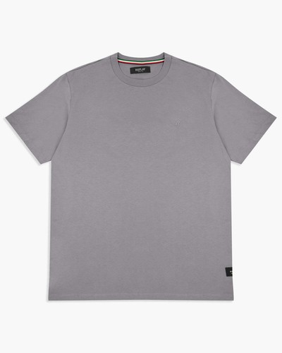 Replay crew neck tee lead - crew,