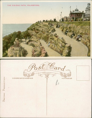 Folkestone zig zag path - folkestone,