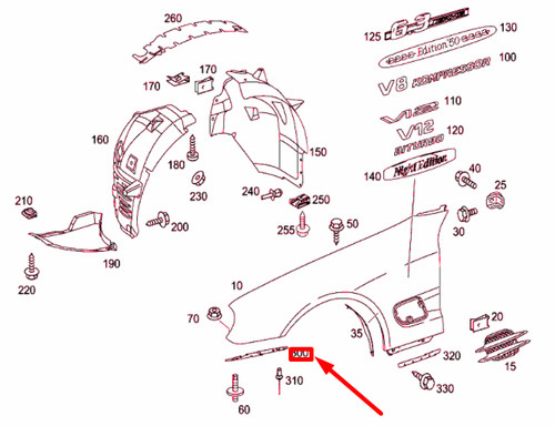 New r230 front - new, fender