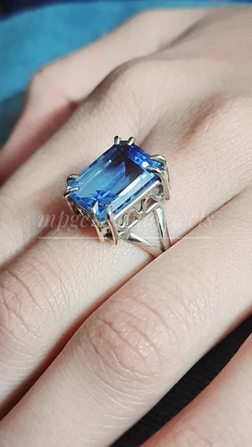 Tanzanite ring 925 - tanzanite, sterling