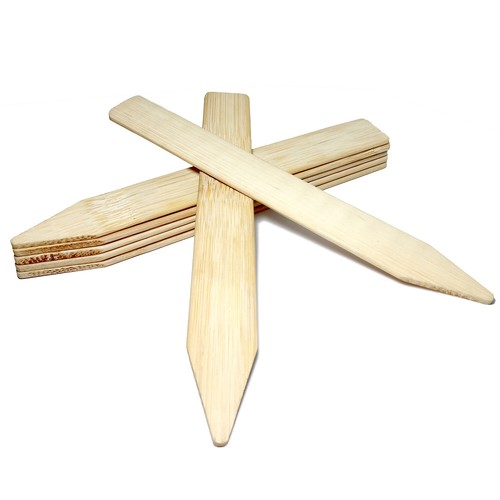 Bamboo stick plant labels - stick-in,