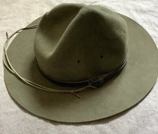 Vintage felt boy scout hat