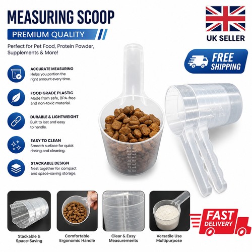 Pet food measuring transparent - pet,