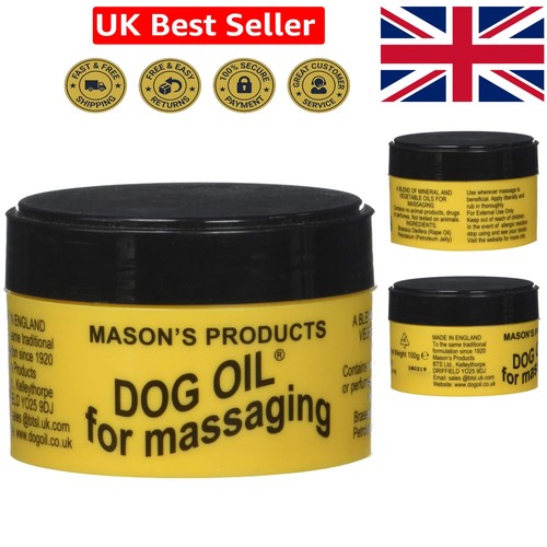 Masons 100g unscented dog oil - masons,