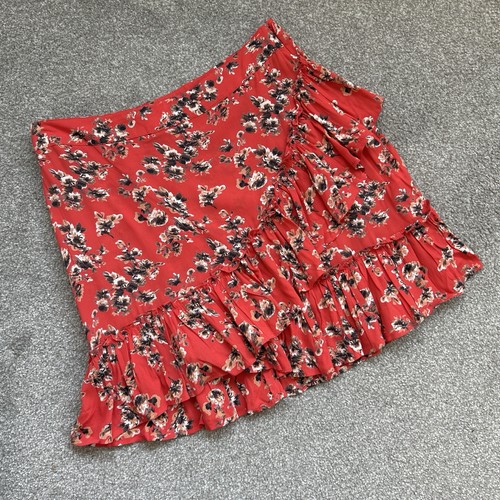 Y2k topshop red floral - y2k, rara