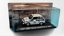 FIAT 126P RALLY ACROPOLIS 1984 1:43 + NEWSPAPER NEW HACHETTE #2