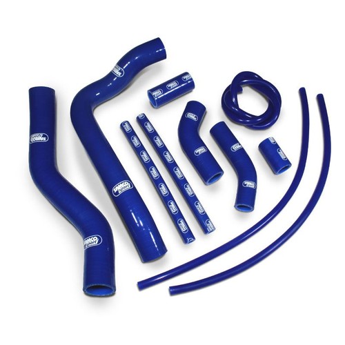 Blue samco silicon rad hoses - blue,