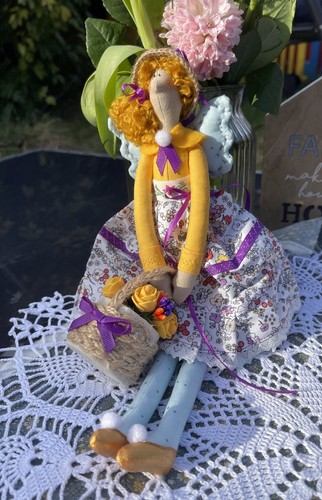 Handmade tilda doll morning - doll, “morning