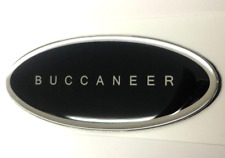 Buccaneer Oval Black Resin