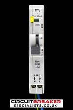 SQUARE D 20 AMP CURVE B 10kA 30mA RCBO TYPE A QOE