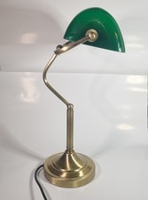 Tall Vintage Bankers Desk Lamp