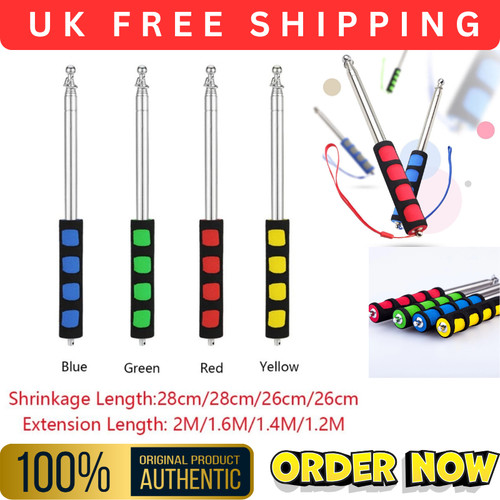 Telescopic flag pole - flag, teachers