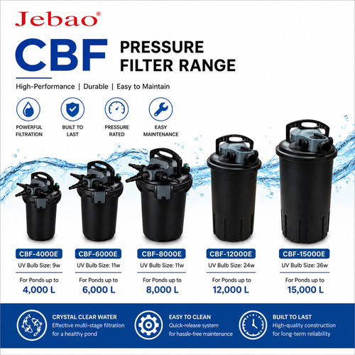 Jebao cbf pressure pond filter - pond,
