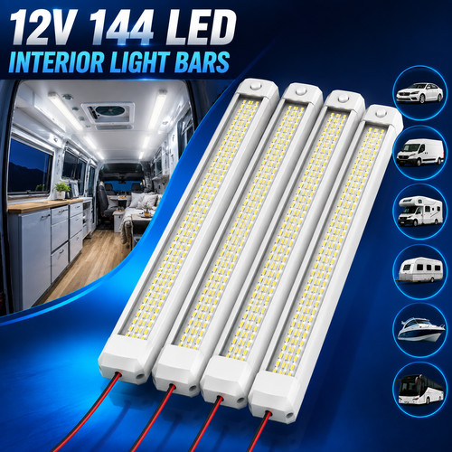 12v 144led car interior strip - 144led,