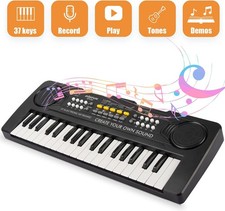 37 Keys Electronic Piano Kids Educational Toy Portable Digital Keyboard Gift UK