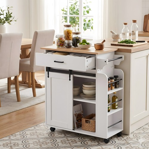 Kitchen island rolling - kitchen,