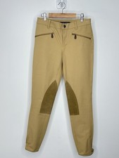 Polo Ralph Lauren Jodhpur Riding Pants Womens 4 Equestrian Knee Patches Horses