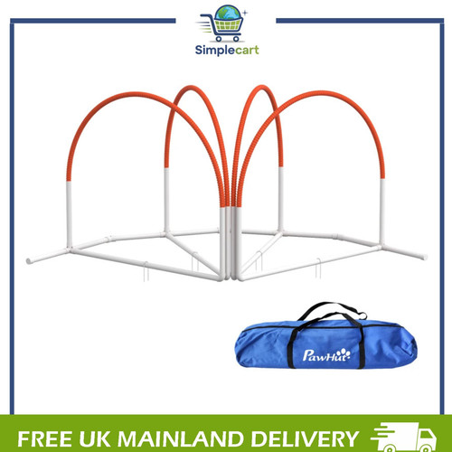 Dog agility equipment set with - agility,