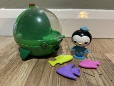 The Octonauts Gup E with Peso & Fish Creatures Complete Set 