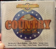 American Legends Country CD Rare Classic Great Hits Music Gift Idea Christmas