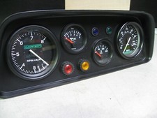 FIESTA MK1 FIBREGLASS DASH POD AND GAUGES, NON WIRED,RALLY,RACE,FAST ROAD,