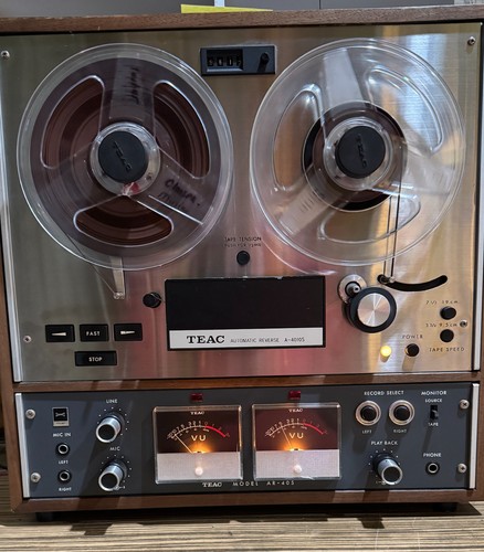 Teac 4010s auto reverse reel - teac,