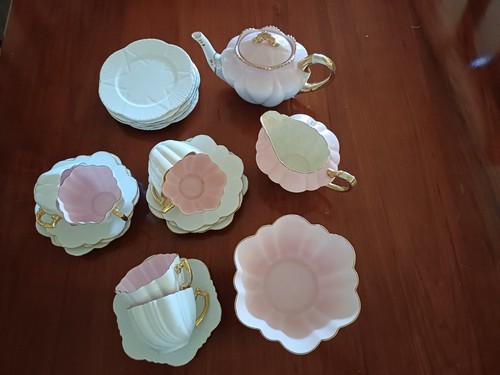 Foley bone china - tea, set