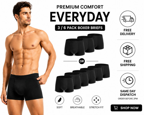 And pack mens black - 12,