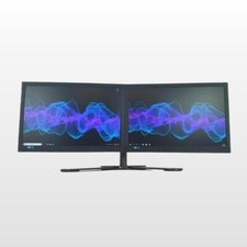 Dual Screen PC Monitors 2×19″ Monitors - (1280 x 1024) - 2xVGA