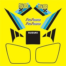 Suzuki TS50X Decal Kit