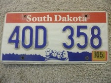 2006 SOUTH DAKOTA LICENSE