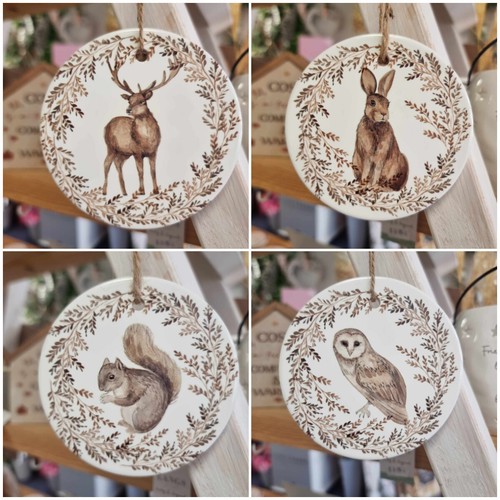 Woodland autumn animal - , ceramic