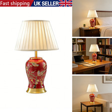 Red Ceramic Lamp Single