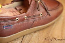 Sebago Schooner Brown Leather