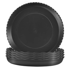 5 Pack Plant Saucers, Flower