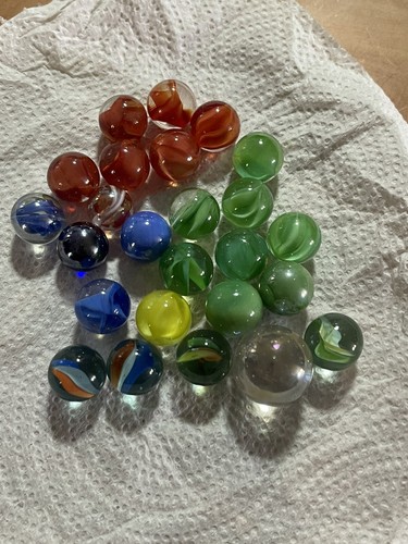 Bag marbles 1 large - 24,